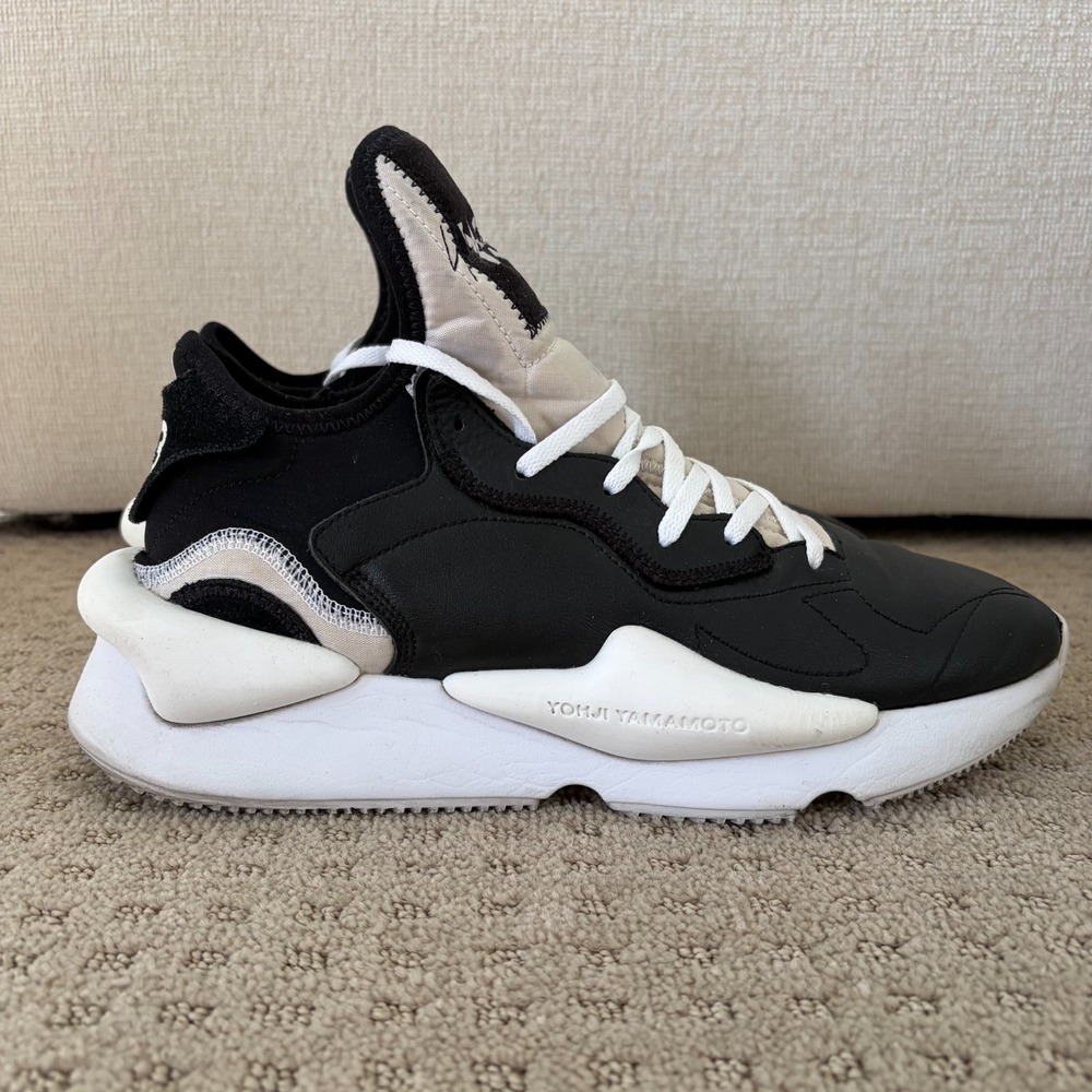 ADIDAS Y-3 KAIWA YOHJI YAMAMOTO BLACK WHITE PANDA BC0908 Men‎ US 10 RARE
